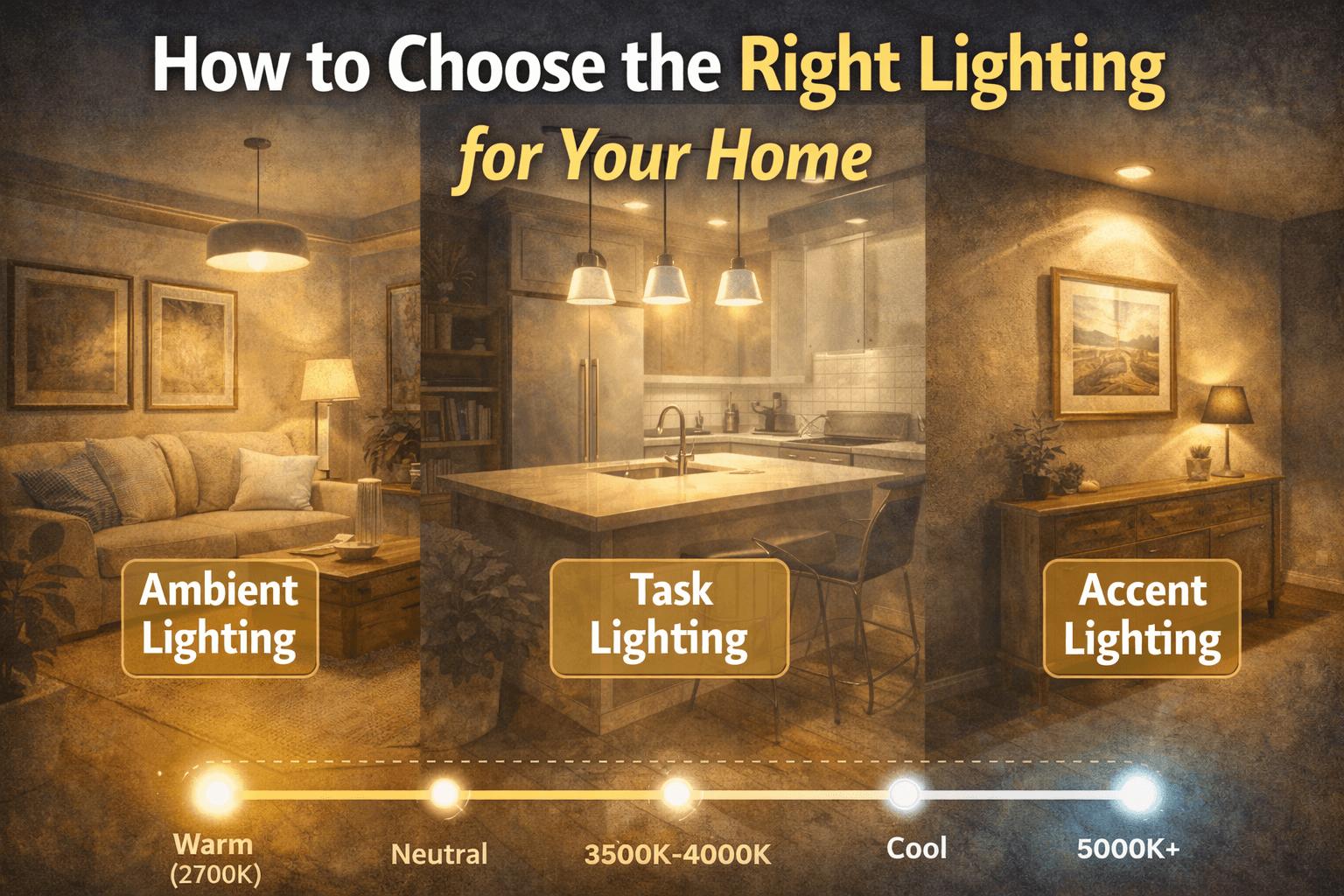 Proper Lightingf How to Choose the Right Lighting for Your Home